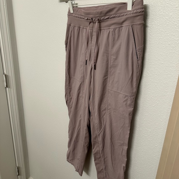 Lululemon Dance Studio Mid-Rise Cropped Pant - Grey/Purple - Picture 1 of 10